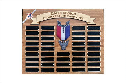 Eagle Scout Perpetual Plaque