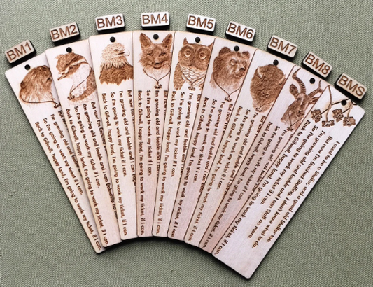 Wood Badge Bookmarks