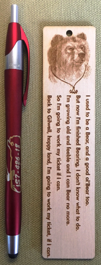 Wood Badge Bookmarks